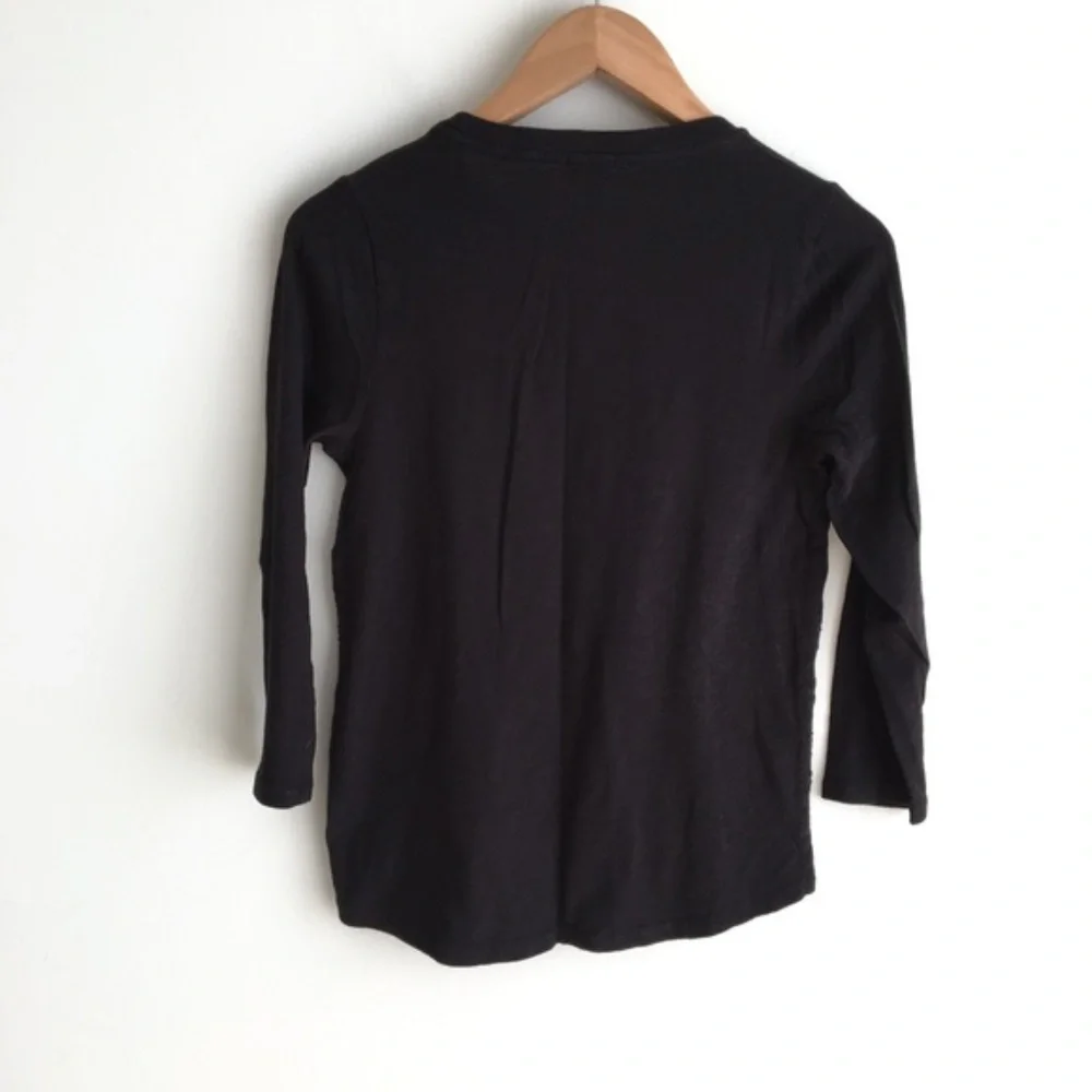 J. Crew Embroidered Front Tee - Picture 4 of 4